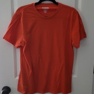 Old navy basic orange ss tee M